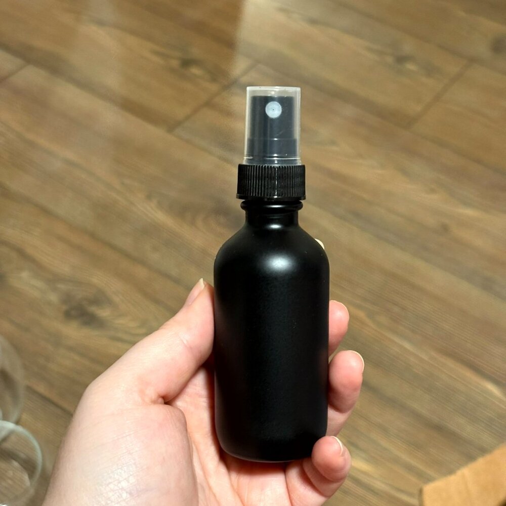black spray bottles. pack of 20